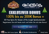 Spin Palace Casino Weihnachts Promo