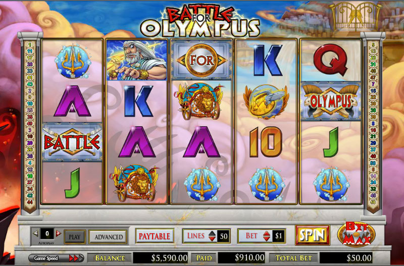 Battle For Olympus Slot