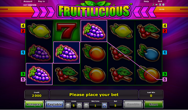 Fruitilicious Online spielen