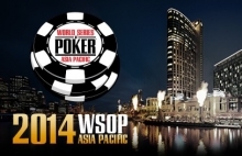 WSOP APAC 2014 - Events 1, 2 und 3