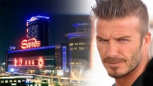 Las Vegas Sands wirbt mit David Beckham