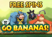 Freispiele für den Go Bananas Slot