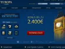 Das Europa Casino erstrahlt in neuem Glanz