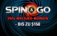 Pokerstars Spin &amp; Go Reloadbonus