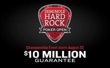 Seminole Hard Rock Poker Open 2014 - Starttage